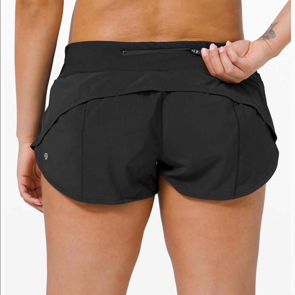 lulu lemon ‘speed up’ shorts